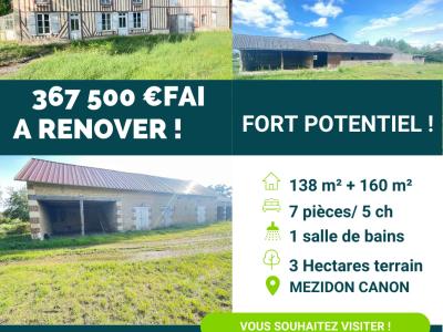 Vente Maison 7 pices MEZIDON-CANON 14270