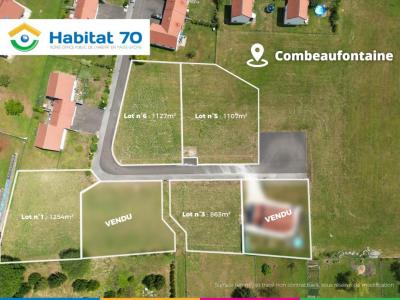 Vente Terrain COMBEAUFONTAINE 70120