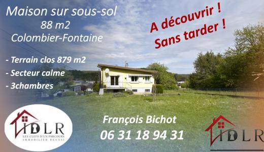 Vente Maison 5 pices COLOMBIER-FONTAINE 25260