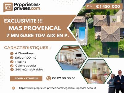 Vente Maison 6 pices CABRIES 13480