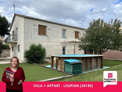 Vente Maison 6 pices LOUPIAN 34140