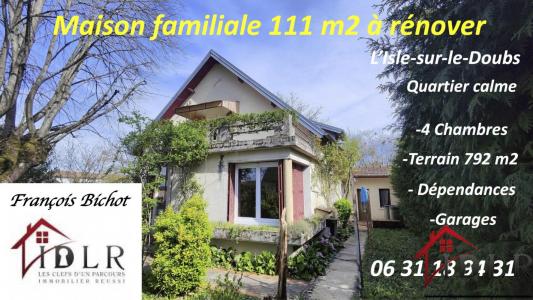 Vente Maison 6 pices ISLE-SUR-LE-DOUBS 25250