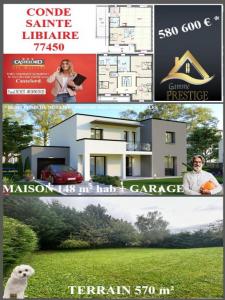 Vente Maison 5 pices ESBLY 77450