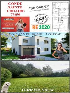 Vente Maison 5 pices CONDE-SAINTE-LIBIAIRE 77450