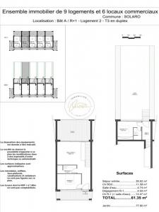 Vente Appartement 3 pices SOLARO 20240