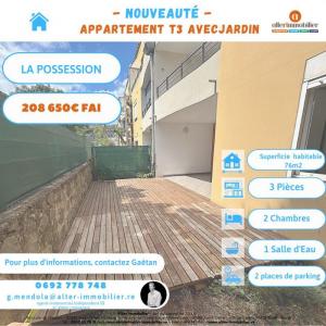 Vente Appartement 3 pices POSSESSION 97419