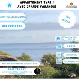 Vente Appartement SAINT-GILLES-LES-BAINS 97434