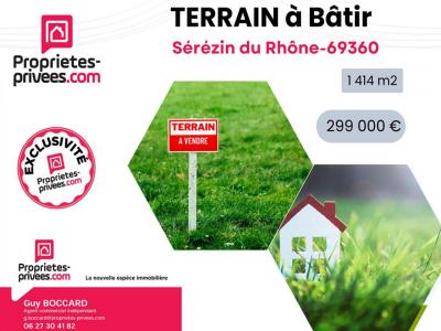 Vente Terrain SEREZIN-DU-RHONE 69360