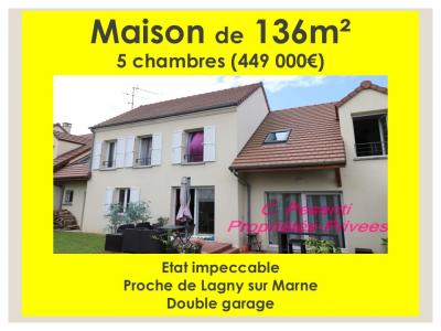 Vente Maison 7 pices SAINT-THIBAULT-DES-VIGNES 77400