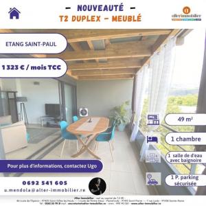 Location Appartement 2 pices SAINT-PAUL 97460