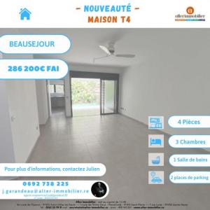 Vente Maison 4 pices SAINTE-MARIE 97438