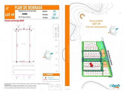 Vente Terrain GUINES 62340