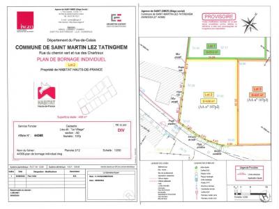 Vente Terrain TATINGHEM 62500