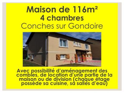 Vente Maison 6 pices CONCHES-SUR-GONDOIRE 77600