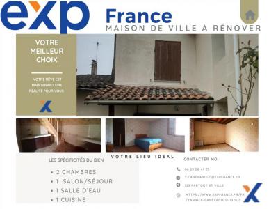 Vente Maison 3 pices SAUVE 33670