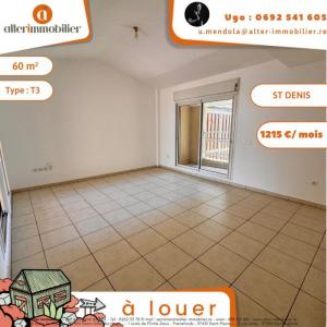 Location Appartement 3 pices SAINT-DENIS 97400