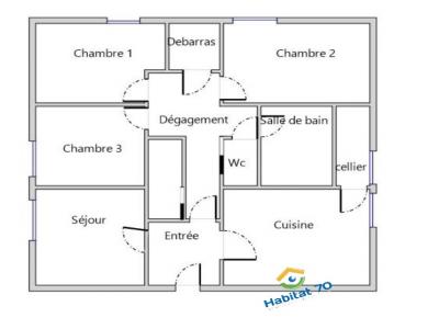 Location Appartement 4 pices LURE 70200