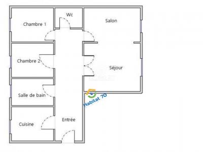 Location Appartement 4 pices LURE 70200