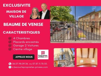 Vente Maison 6 pices BEAUMES-DE-VENISE 84190