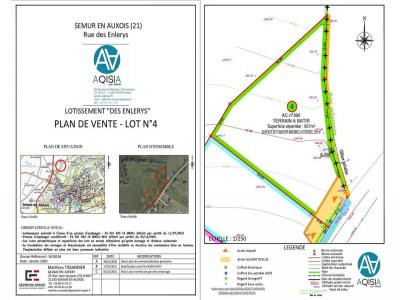 Vente Terrain SEMUR-EN-AUXOIS 21140