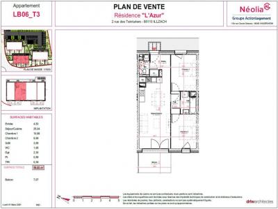 Vente Appartement 3 pices ILLZACH 68110