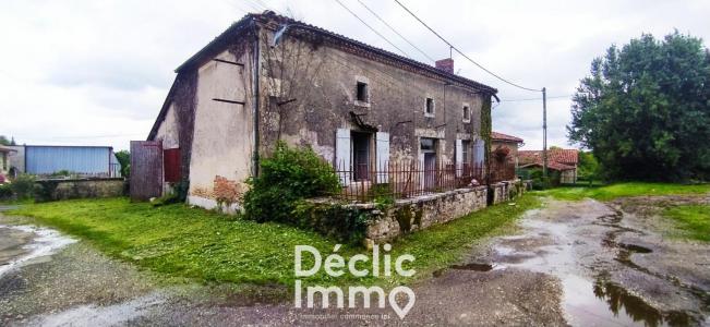 Vente Maison 3 pices CHAMPAGNE-MOUTON 16350