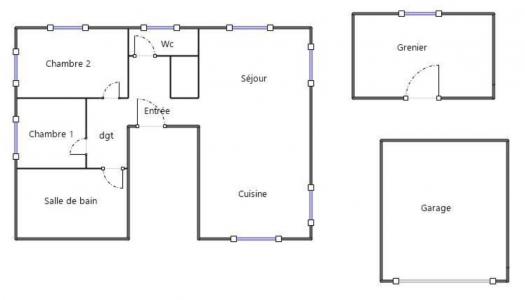 Location Appartement 3 pices LANTENOT 70200