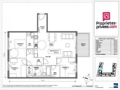 Vente Appartement 4 pices MONTEUX 84170