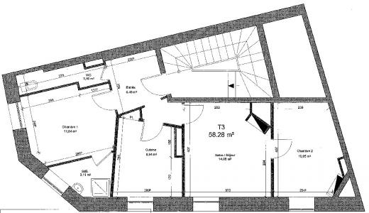 Location Appartement 3 pices NANTES 44000