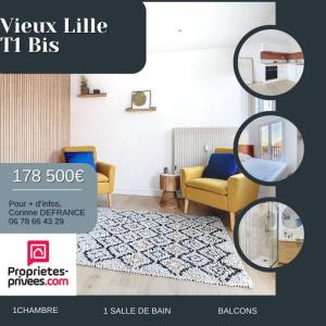 Vente Appartement 2 pices LILLE 59000