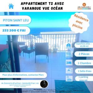 Vente Appartement 2 pices ON-SAINT-LEU 97436