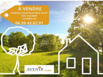 Vente Terrain FOS-SUR-MER 13270