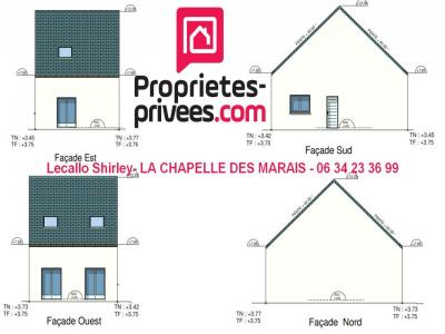 Vente Maison 5 pices CHAPELLE-DES-MARAIS 44410