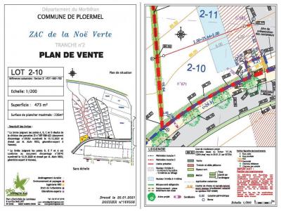 Vente Terrain PLOERMEL 56800