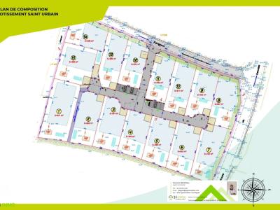 Vente Terrain SAINT-URBAIN 29800