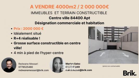 Vente Immeuble APT 84400