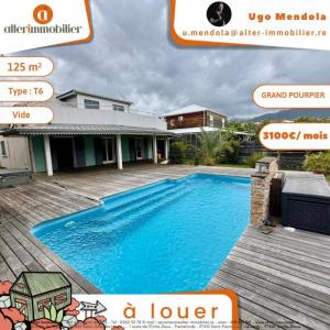 Location Maison 6 pices SAINT-PAUL 97460