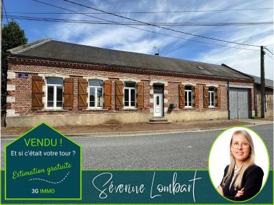 Vente Maison 4 pices PLESSIER-ROZAINVILLERS 80110