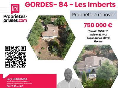 Vente Maison 4 pices GORDES 84220