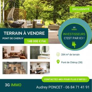 Vente Terrain PONT-DE-CHERUY 38230