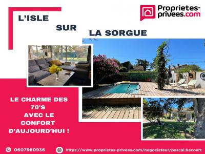 Vente Maison 6 pices ISLE-SUR-LA-SORGUE 84800