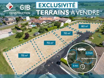 Vente Terrain SAINT-PIERRE-DE-MONS 33210