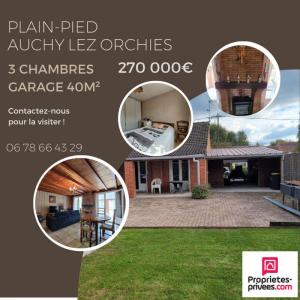 Vente Maison 5 pices ORCHIES 59310