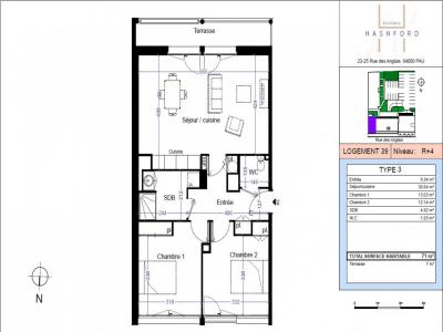 Location Appartement 3 pices PAU 64000