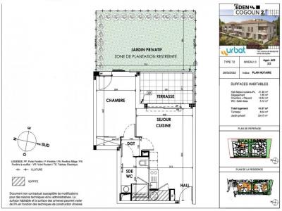 Location Appartement 2 pices COGOLIN 83310