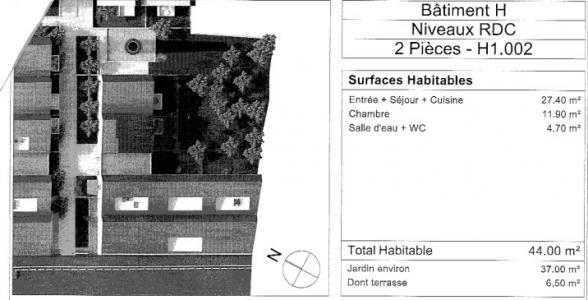 Location Appartement 2 pices BORDEAUX 33800