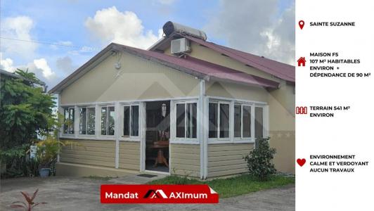 Vente Maison 5 pices SAINTE-SUZANNE 97441