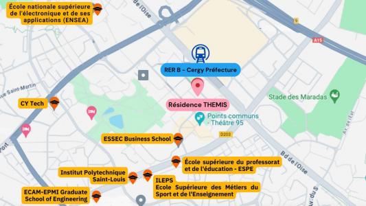 Location Appartement CERGY 95000