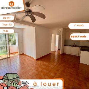 Location Appartement 3 pices SAINT-ANDRE 97440