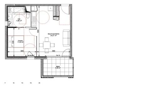 Location Appartement 2 pices CHASSE-SUR-RHONE 38670